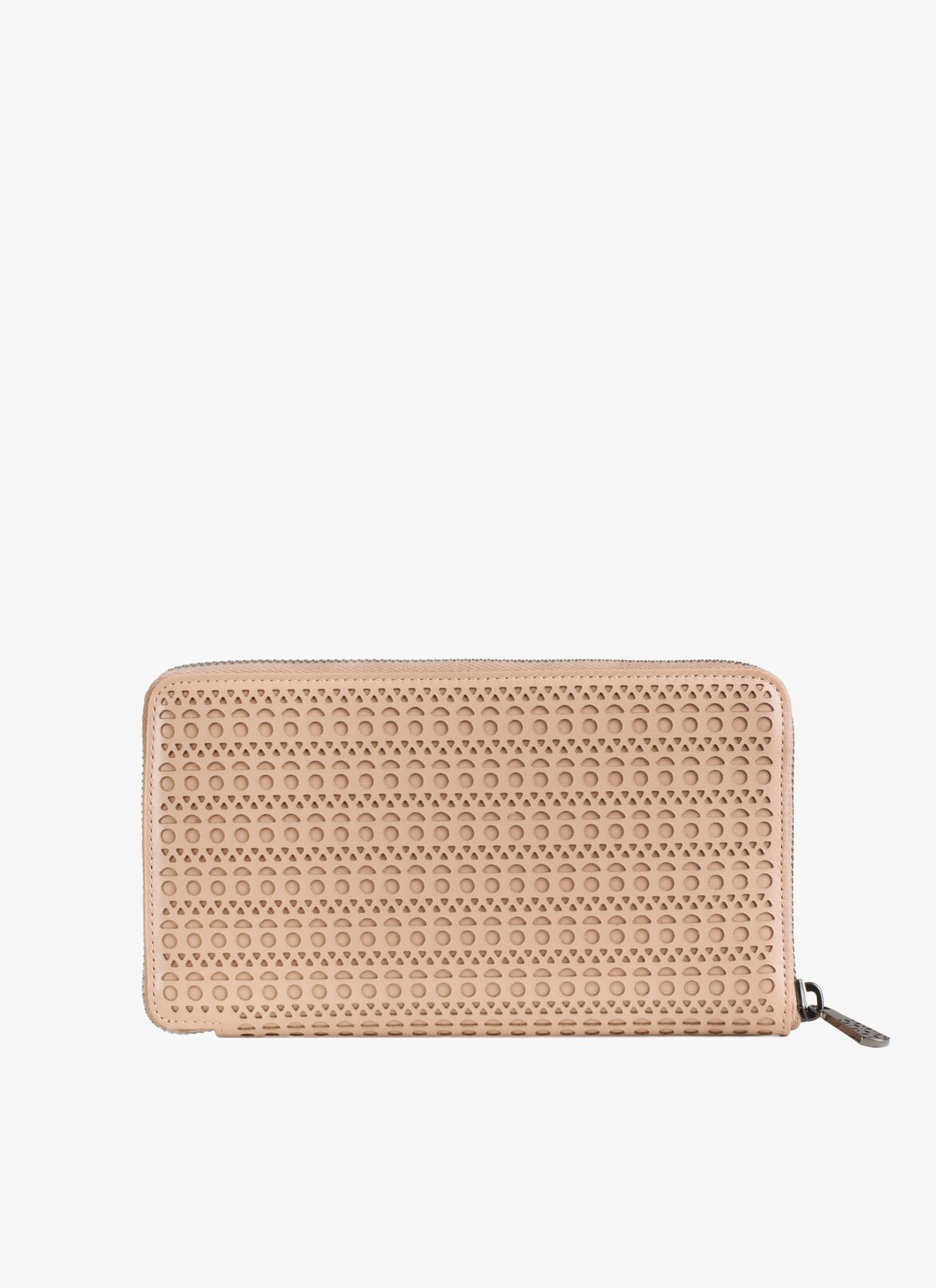 WALLET HOLDER CUIR LUX MICRO2 VIENNE SAND ALAÏA SANDY  WALLET HOLDER CUIR LUX MICRO2 VIENNE SAND